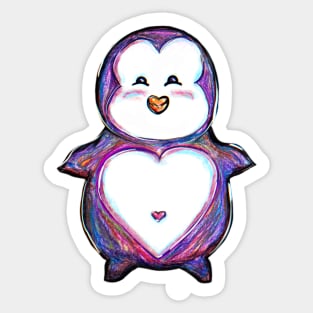 Penguin Sticker